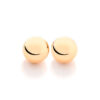 Gold plated ball earring 520470