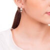 Gold plated earring 523830 - Image 2