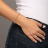 Gold plated bracelet - SIZE 19 - Image 3