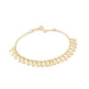 Gold dew drops bracelet - SIZE 19