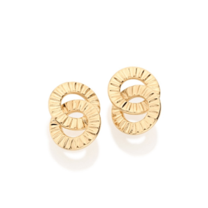 Gold plated earring - single size 524310