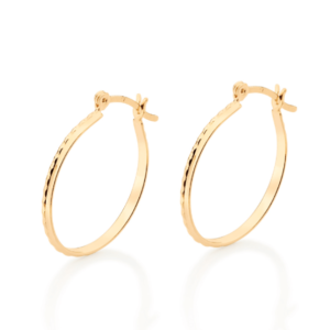 Gold plated earring 524371