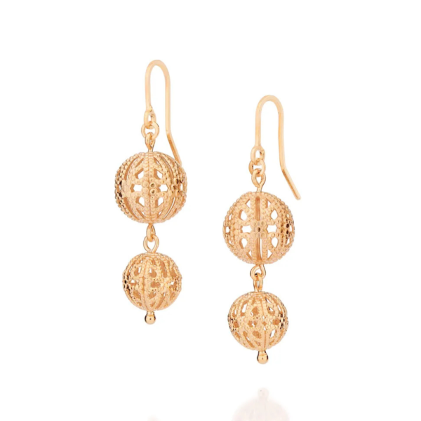 GOLD CHANDELIER EARRINGS 527166